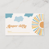 Hier komt de Sun Diaper Raffle Kaarten (Voorkant)