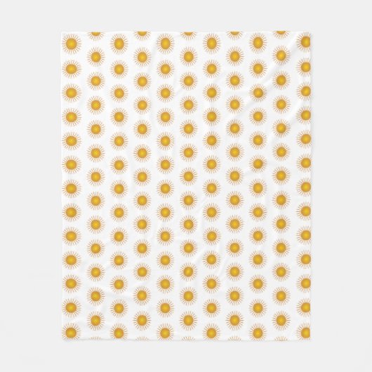 Hier komt de Sun Fleece Blanket (medium) Deken (Voorkant)