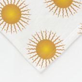 Hier komt de Sun Fleece Blanket (medium) Deken (Hoek)