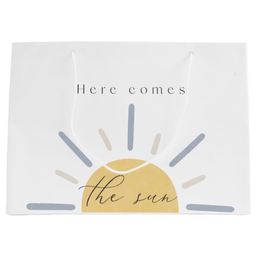 Hier komt de Sun Gift Bag Groot Cadeauzakje (Voorkant)