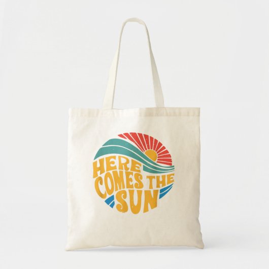 Hier komt de Sun Music Lover Graphic Tote Bag (Voorkant)