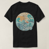 Hier komt de Sun Retro 60s Faded Summer T-shirt (Design voorkant)