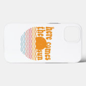 Hier komt de Sun Retro. Case-Mate iPhone Case (Achterkant (horizontaal))