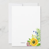 Hier komt de Uitnodiging van de Bride (Achterkant)