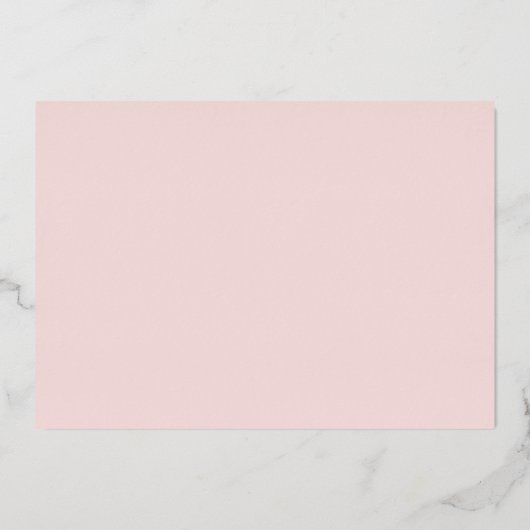 Hier komt de Uitnodiging van de Folie van de Bride (Achterkant)