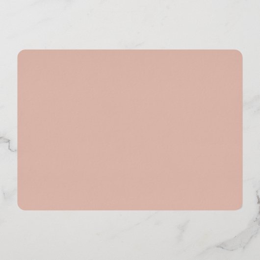 Hier komt de Uitnodiging van de Folie van de Bride (Achterkant)