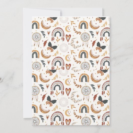 Hier komt de uitnodiging van het Baby shower van d (Achterkant)