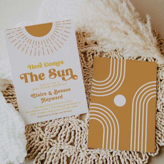 Hier komt de Uitnodiging van het Baby shower van S