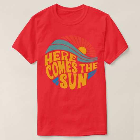 Hier komt de zon 3 t-shirt (Design voorkant)
