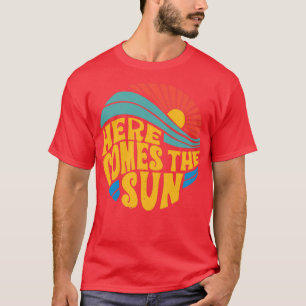 Hier komt de zon 3 t-shirt