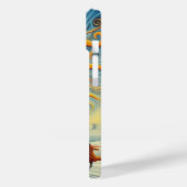 Hier komt de zon - AI Art Print Case-Mate iPhone Case (Achterkant / Links)