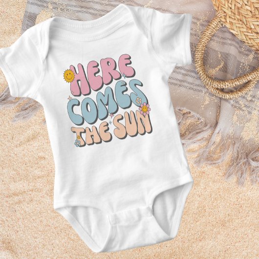 Hier komt de zon Baby bodysuit