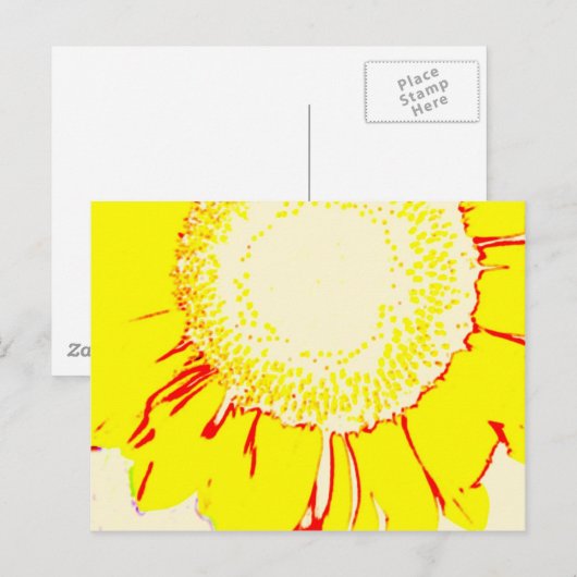 Hier komt de zon! briefkaart (Voorkant / Achterkant)