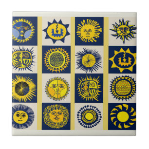 Hier Komt de Zon - Del Sol-viering Tegeltje
