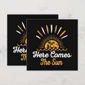 Hier Komt De Zon Kaart (Voorkant / Achterkant)