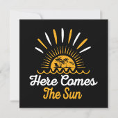 Hier Komt De Zon Kaart (Achterkant)