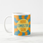 Hier komt de zon koffiemok (Links)