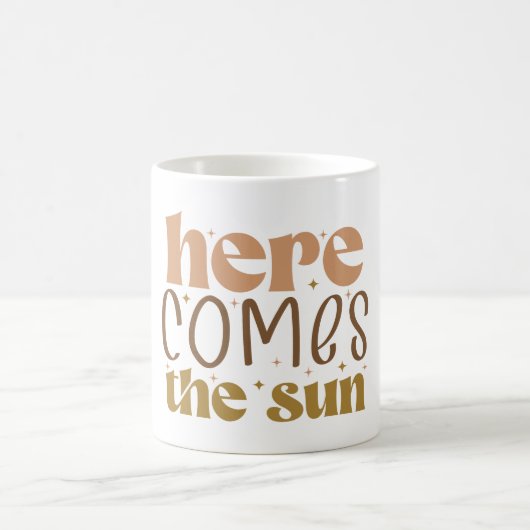 Hier komt de zon koffiemok (Center)