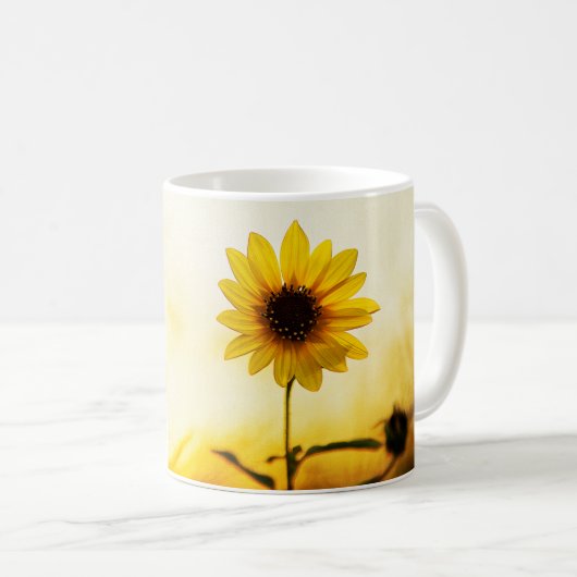 "Hier komt de zon" Koffiemok (Voorkant rechts)