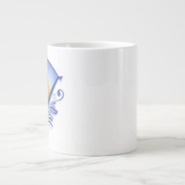 Hier komt de zon - Levendige zonsopgang Graphic Grote Koffiekop