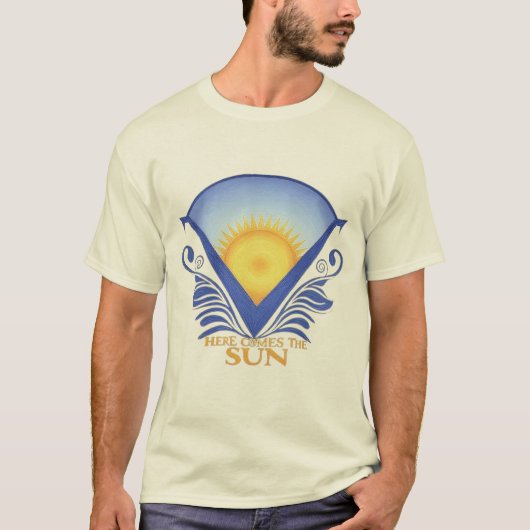 Hier komt de zon - Levendige zonsopgang Graphic T- T-shirt (Voorkant)