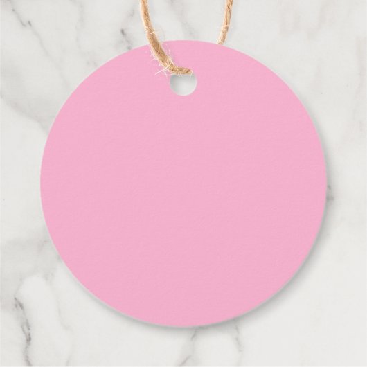 Hier komt de zon meisje baby shower zonneschijn bedankjes labels (Achterkant)