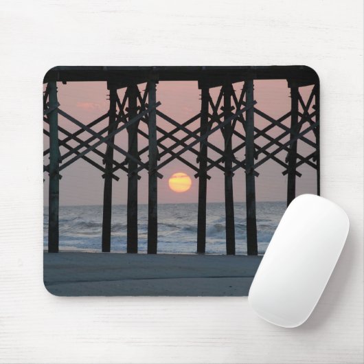 hier komt de zon . muismat (Met muis)