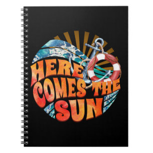 Hier komt de zon notitieboek
