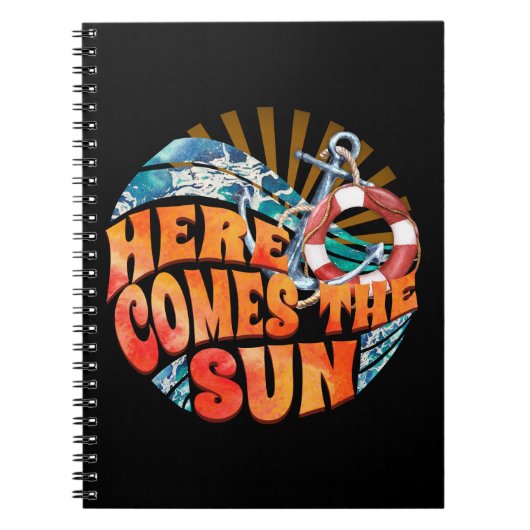 Hier komt de zon notitieboek (Voorkant)