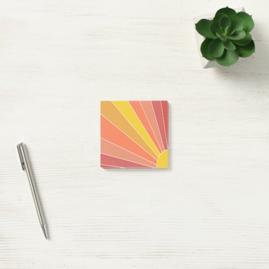 Hier komt de zon post-it® notes (Kantoor)