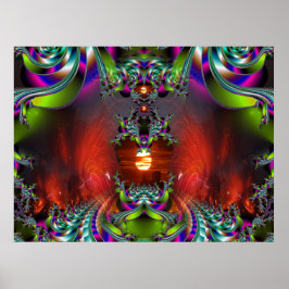 Hier komt de zon poster