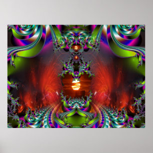 Hier komt de zon poster