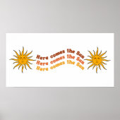 Hier komt de zon poster (Voorkant)