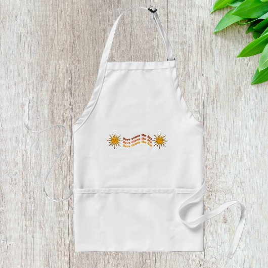 Hier komt de zon standaard schort