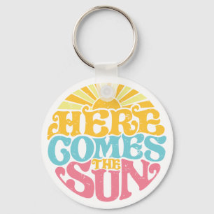 Hier komt de zon (Summer Vibes Holiday) T-Shirt Sleutelhanger