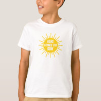 Hier komt de zon T-shirt