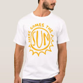 Hier komt de zon t-shirt (Voorkant)