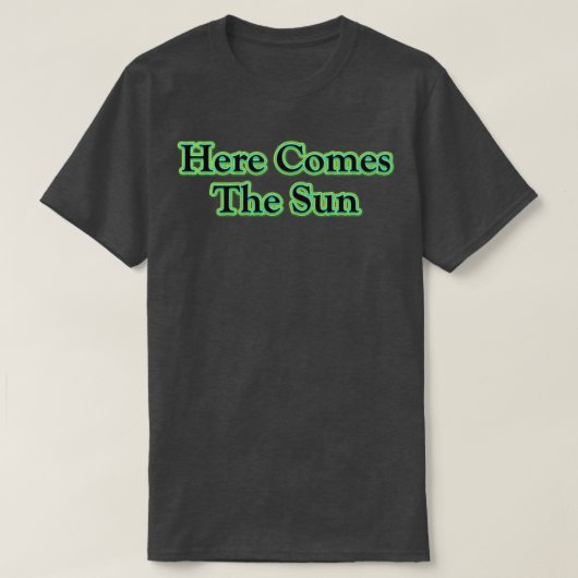 Hier komt de zon The Beatles T-shirt (Design voorkant)