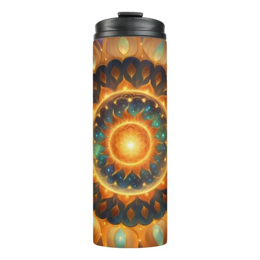 Hier komt de zon thermosbeker (Voorkant)