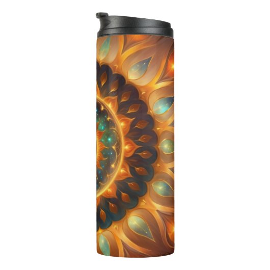 Hier komt de zon thermosbeker (Geroteerd rechts)