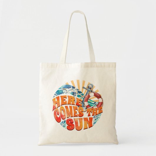 Hier komt de zon tote bag (Voorkant)