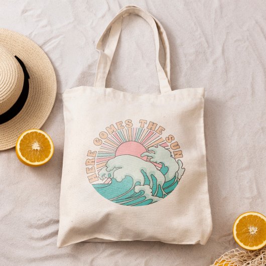 Hier komt de zon tote bag