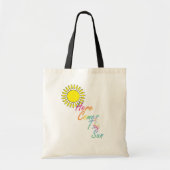 Hier komt de zon tote bag (Voorkant)