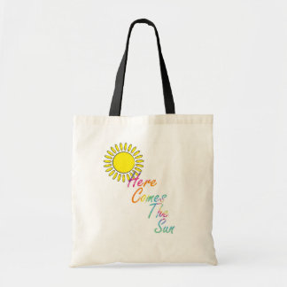 Hier komt de zon tote bag