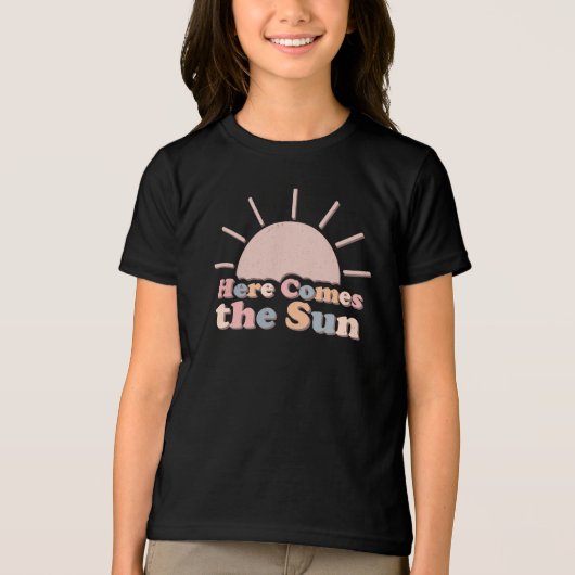 Hier komt de zon Tri-Blend shirt (Voorkant)