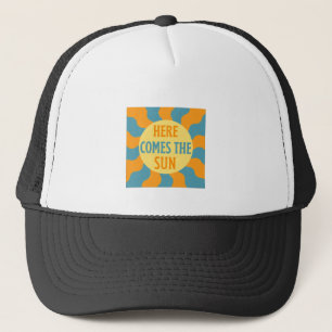 Hier komt de zon trucker pet