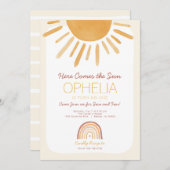 Hier komt de zondag uitnodiging (Voorkant / Achterkant)