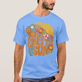 Hier komt de zonnefilm-positieve geest van de zon. t-shirt
