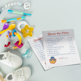 Hier komt de zoon baby boy douche spel