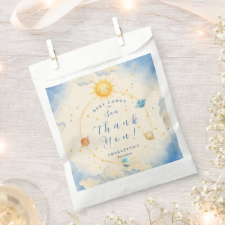 Hier Komt de Zoon Baby Boy Shower Favor Bag Bedankzakje